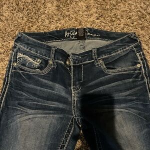 Ariya Jeans Size 5 Teen Blue Denim Stretch Skinny Jeans